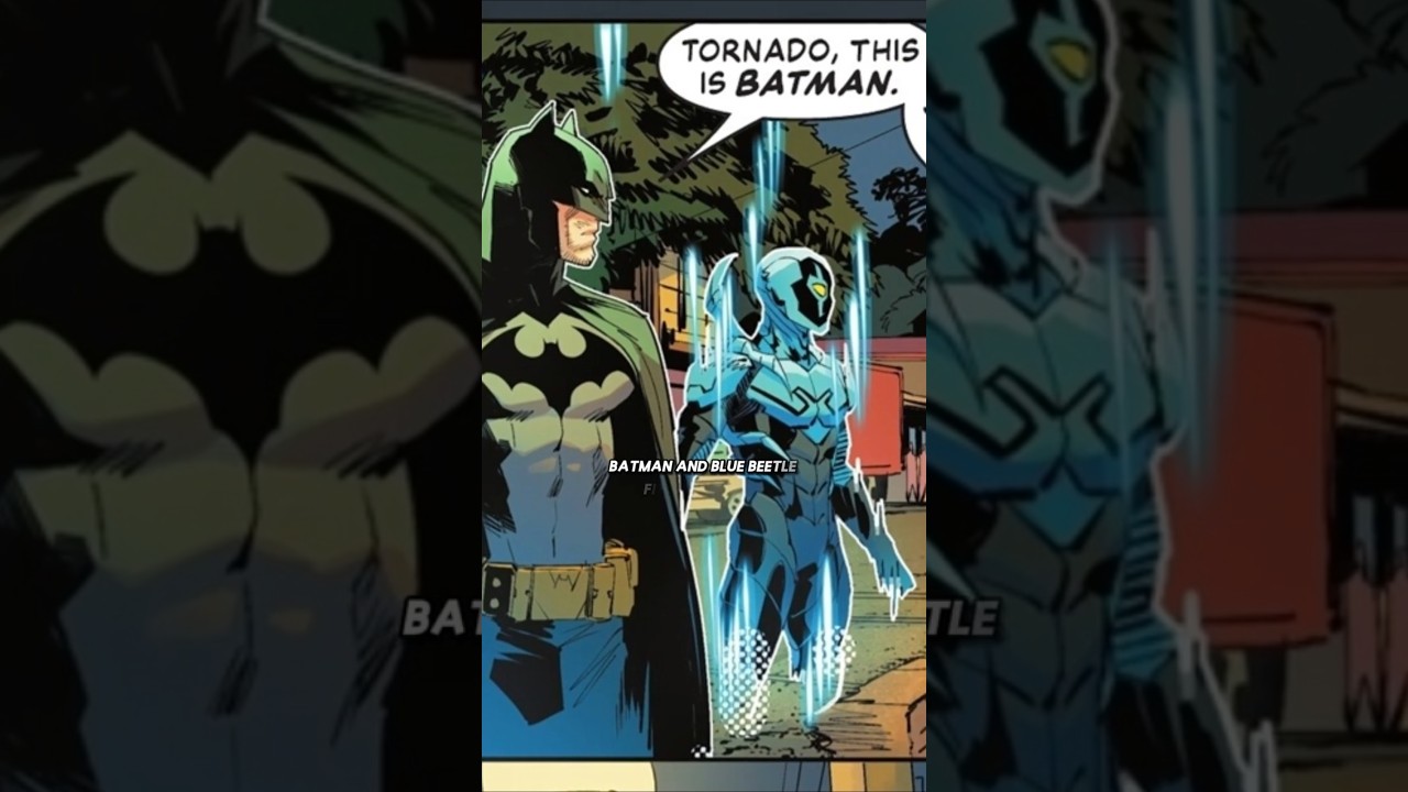 Batman and Blue Beetle Walk Straight Into an Alien nest