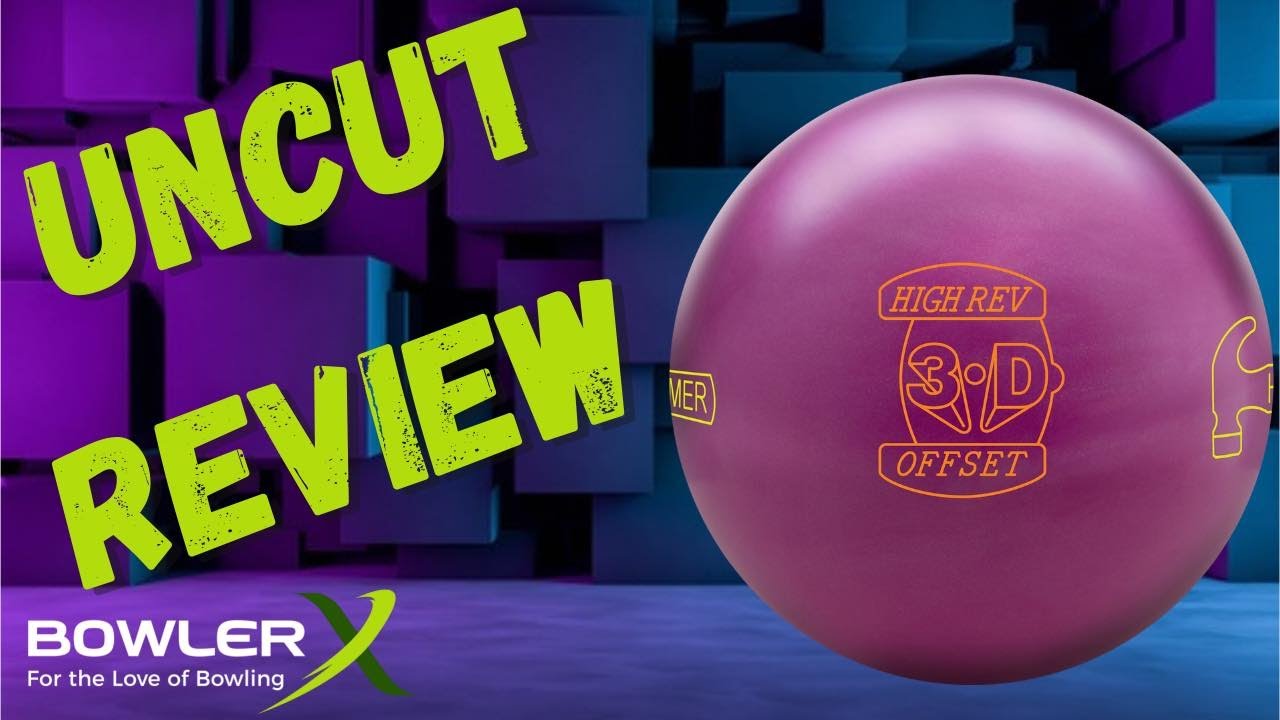 Hammer 3D Offset Bowling Ball Video Review | BowlerX Review with JR Raymond