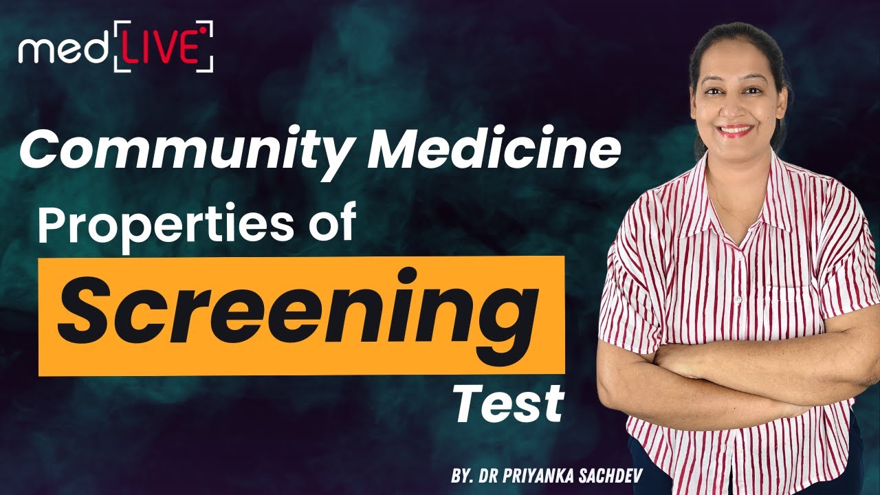Sensitivity, Specificity, PPV & NPV One Shot | Screening Test Properties | PSM Epidemiology