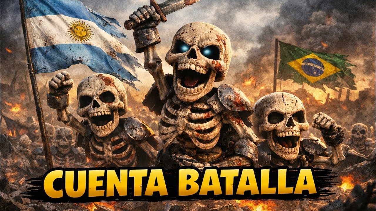 CRUENTA BATALLA - ARG VS BRA - CLASH ROYALE ARENA 16 ARGENTINA