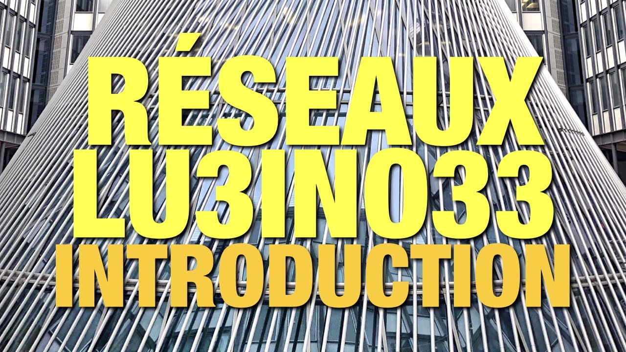 Cours 01 - Introduction