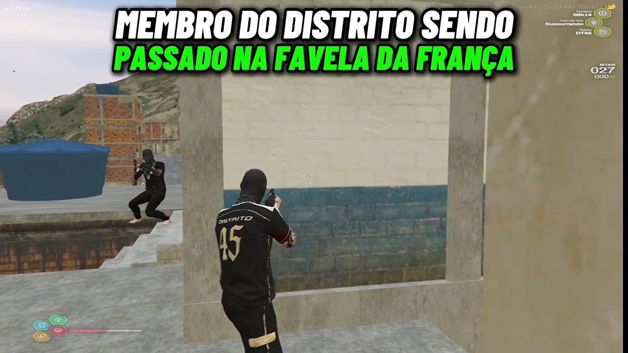 VISÃO DO MEMBRO DO DISTRITO SENDO PASSADO PELA FRANÇA NA INV4SÃO