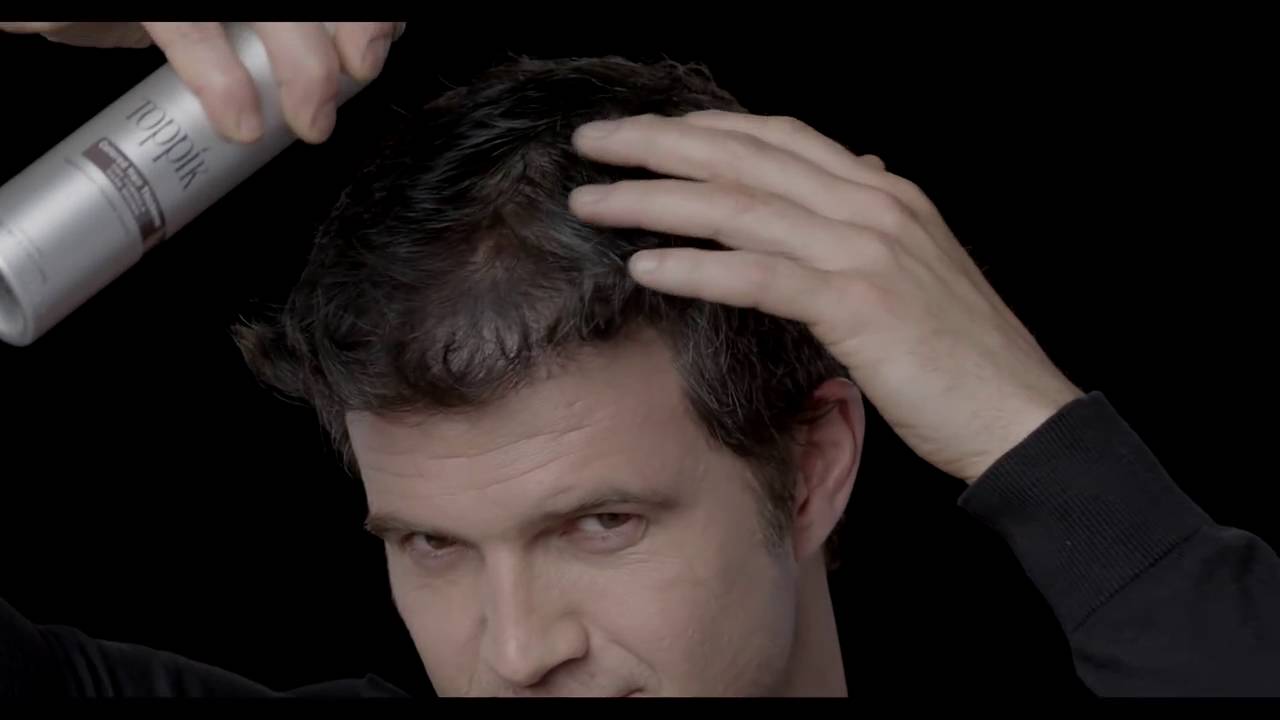 Toppik Colored Hair Thickener Spray - Dimostrazione