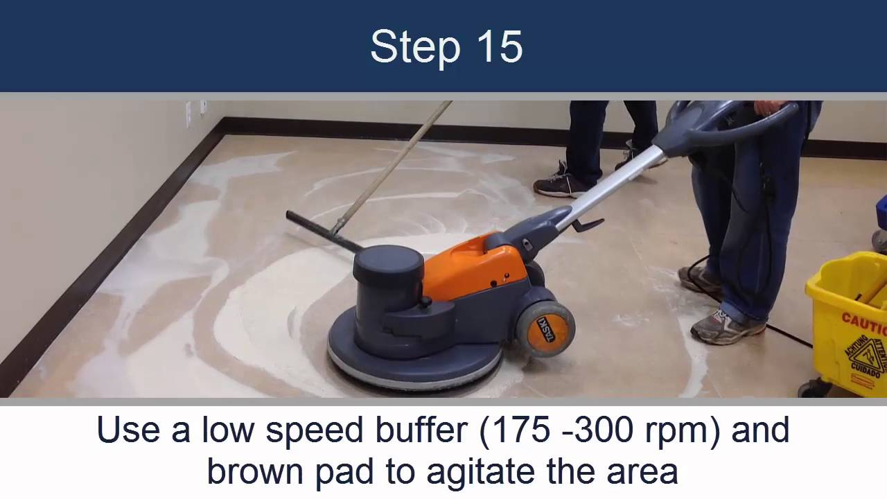 Wood Wyant - Floor Stripping Linoleum  (How To)