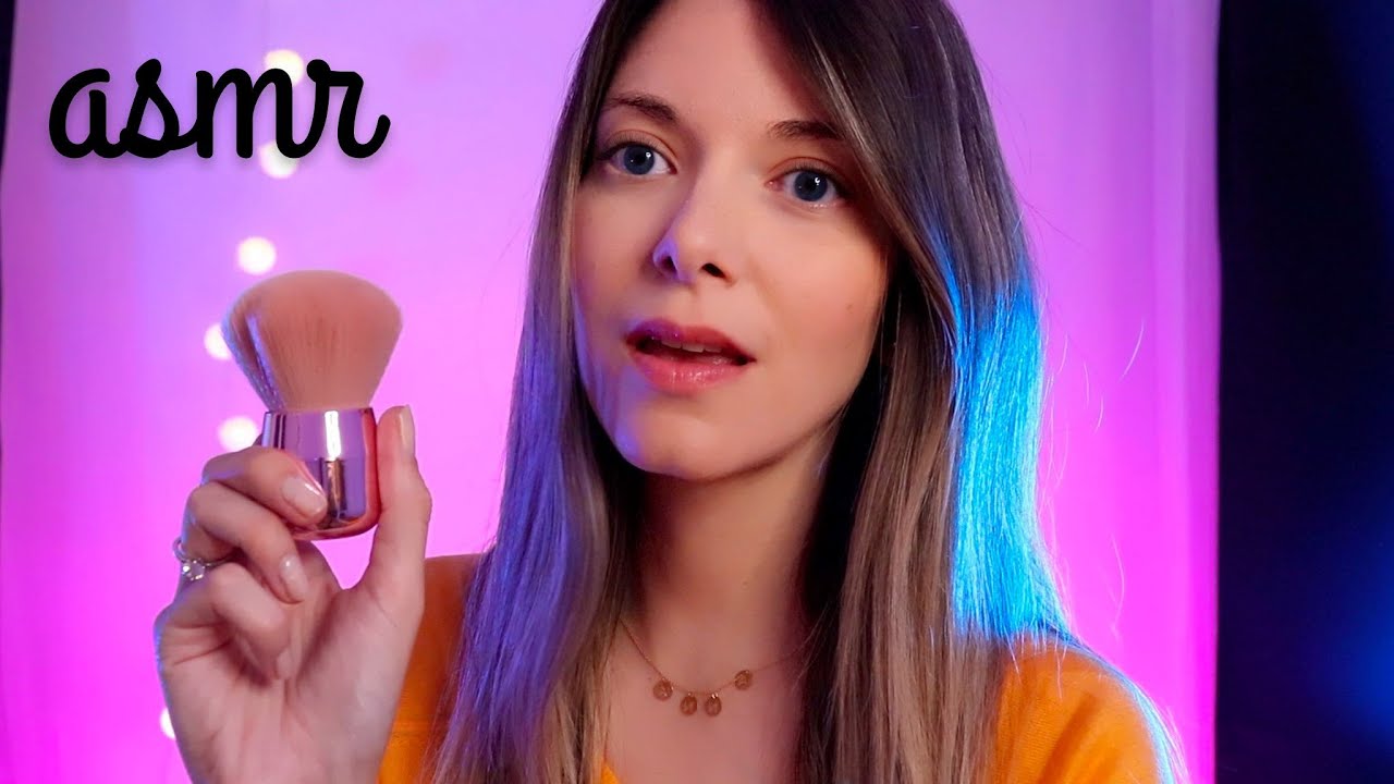 ASMR te maquillo para que te Relajes y te DUERMAS | Love ASMR español