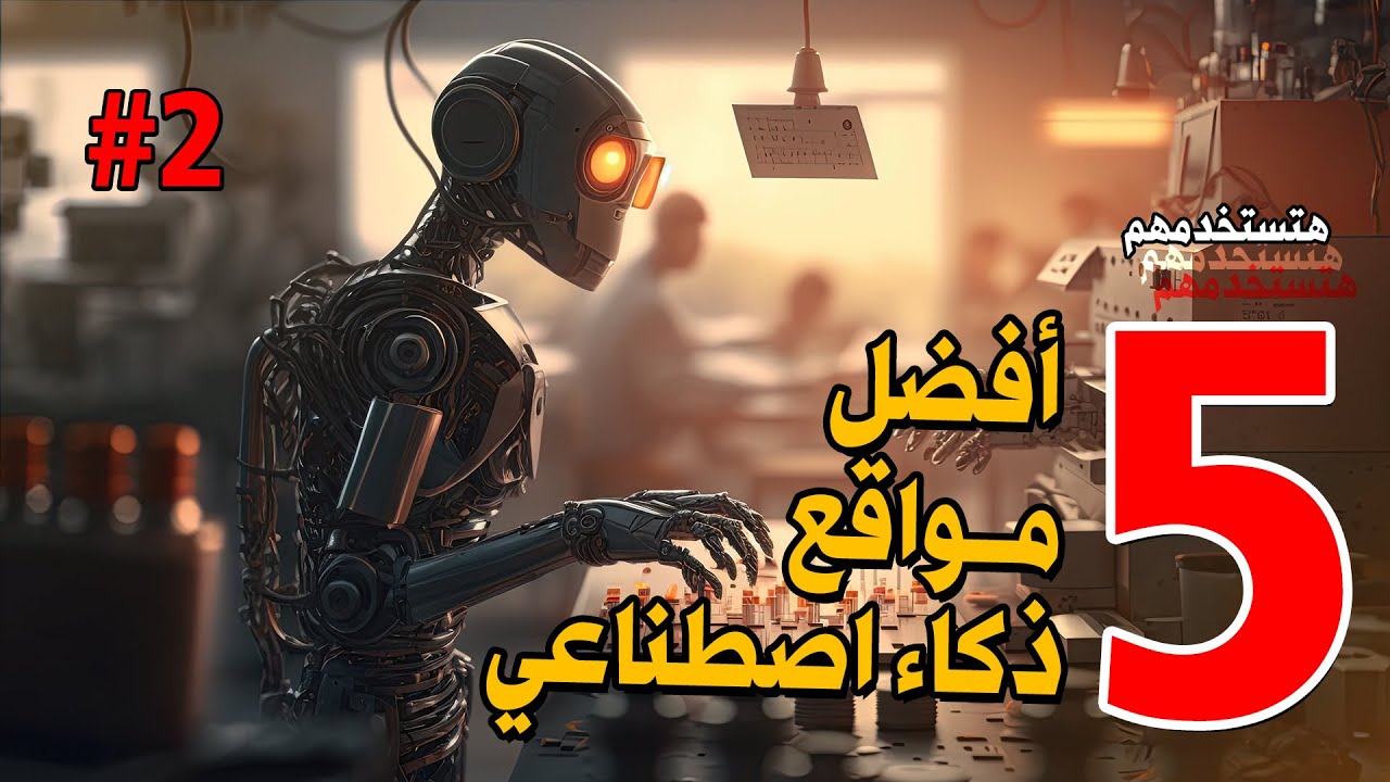 افضل 5 مواقع وادوات ذكاء اصطناعي اسطورية ومجانية عليك تجربتهم | الجزء الثاني