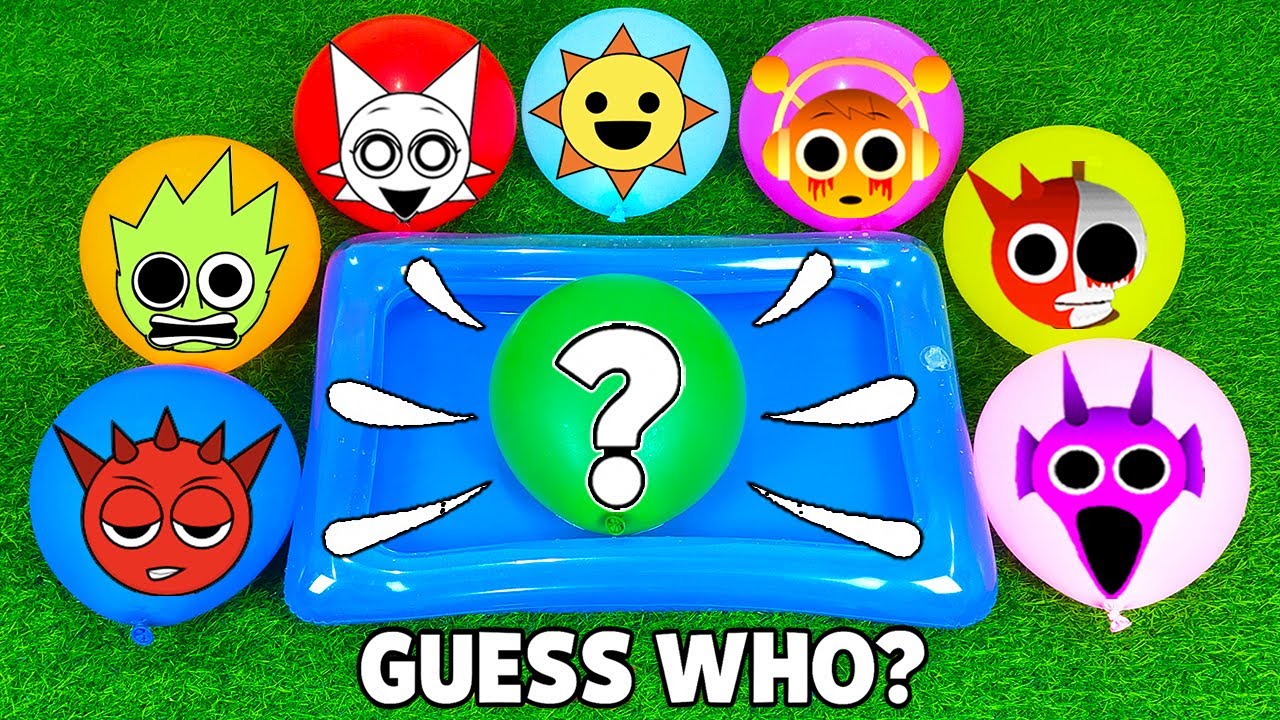 Sprunki Balloons Uncovered! 🎈 Let’s Pop Every Balloon and Guess Who Will Show Up! 💖✨