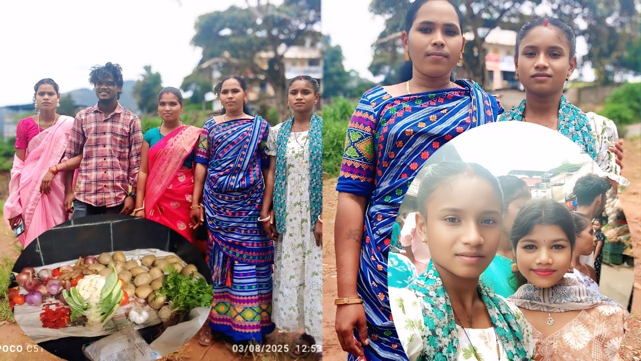 Kattappana bajar mein Pinky Didi Santali video shooting mini Jamai #Santali block vide