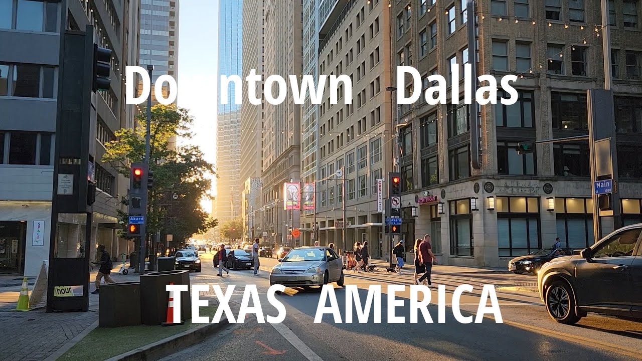 A Downtown Dallas Sunset Walking Tour Nov 2025