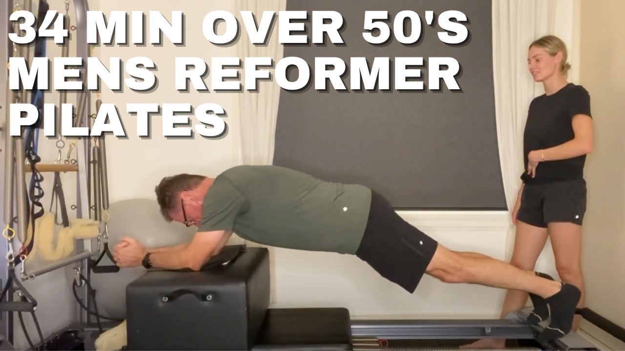 34 minute | Over 50's Mens Reformer Pilates Workout