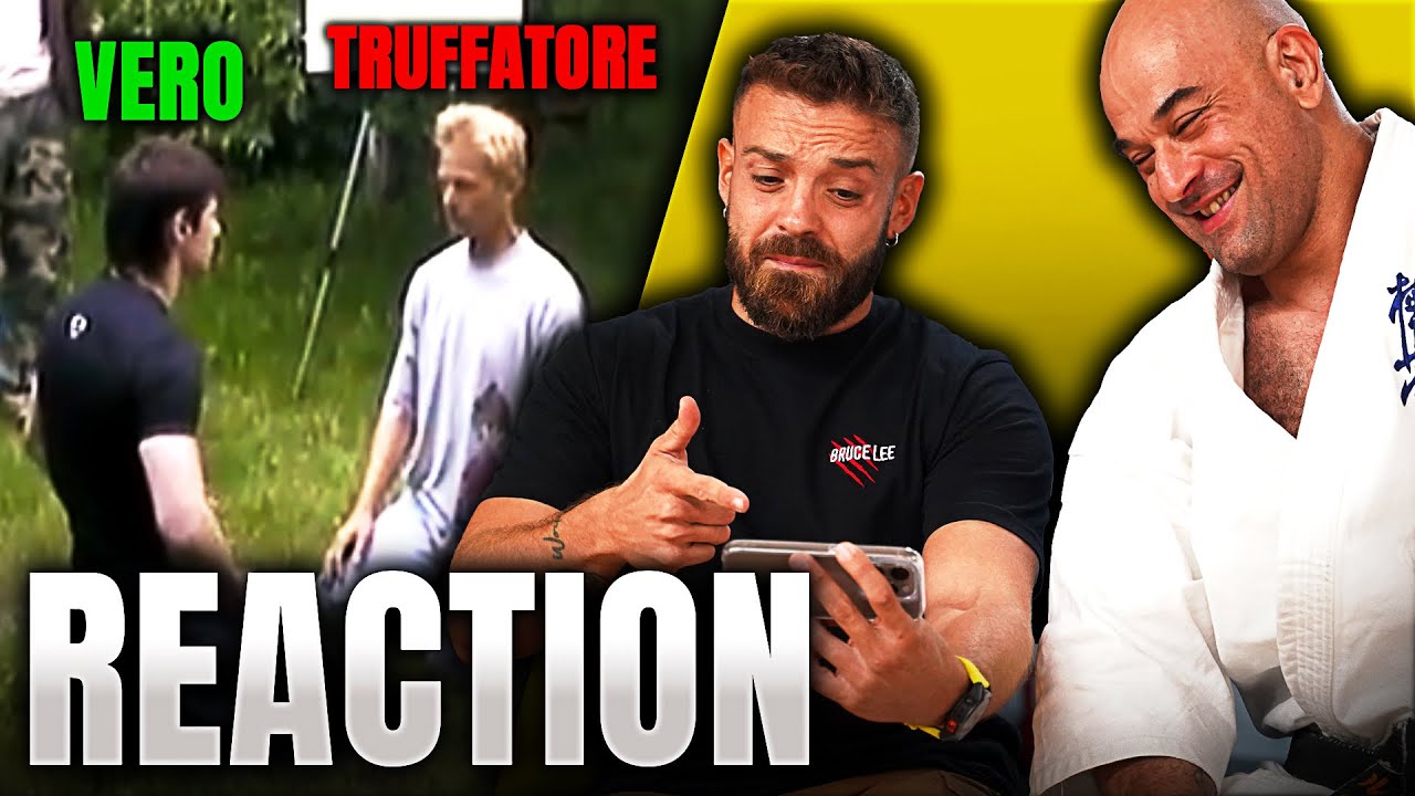 MAESTRO DI KARATE REAGISCE AI MAESTRI FAKE DI ARTI MARZIALI