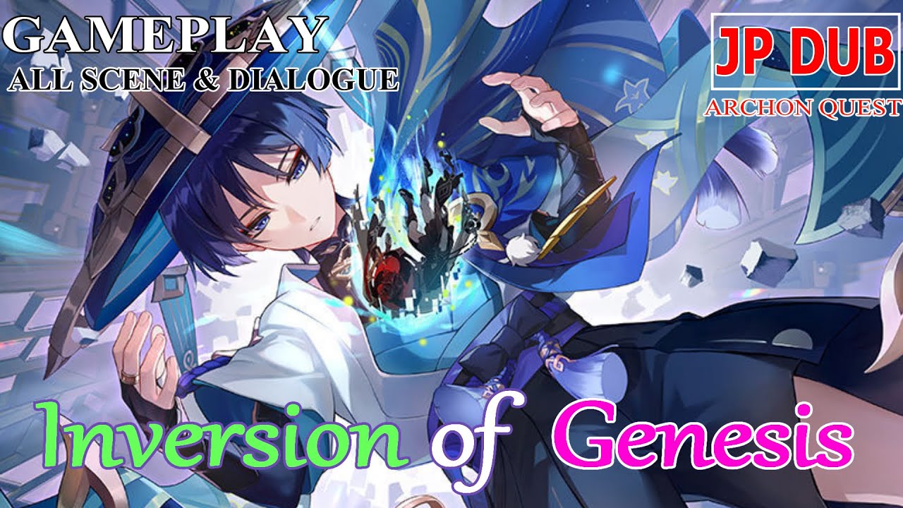 Inversion of Genesis / Wanderer [FULL] | JP DUB ENG SUB | Sumeru Archon Quest Gameplay 3.3