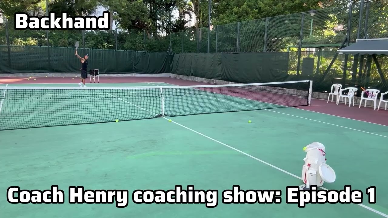 Coach Henry Coaching Show: Episode 1🎾Backhand with @Nisplay   #廣東話 #tennis #網球 #香港 #蘇浩剛 #蘇浩剛