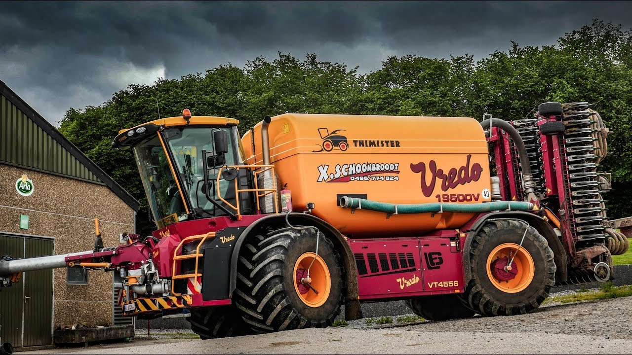 Vredo VT4556 à l'injection de lisier !