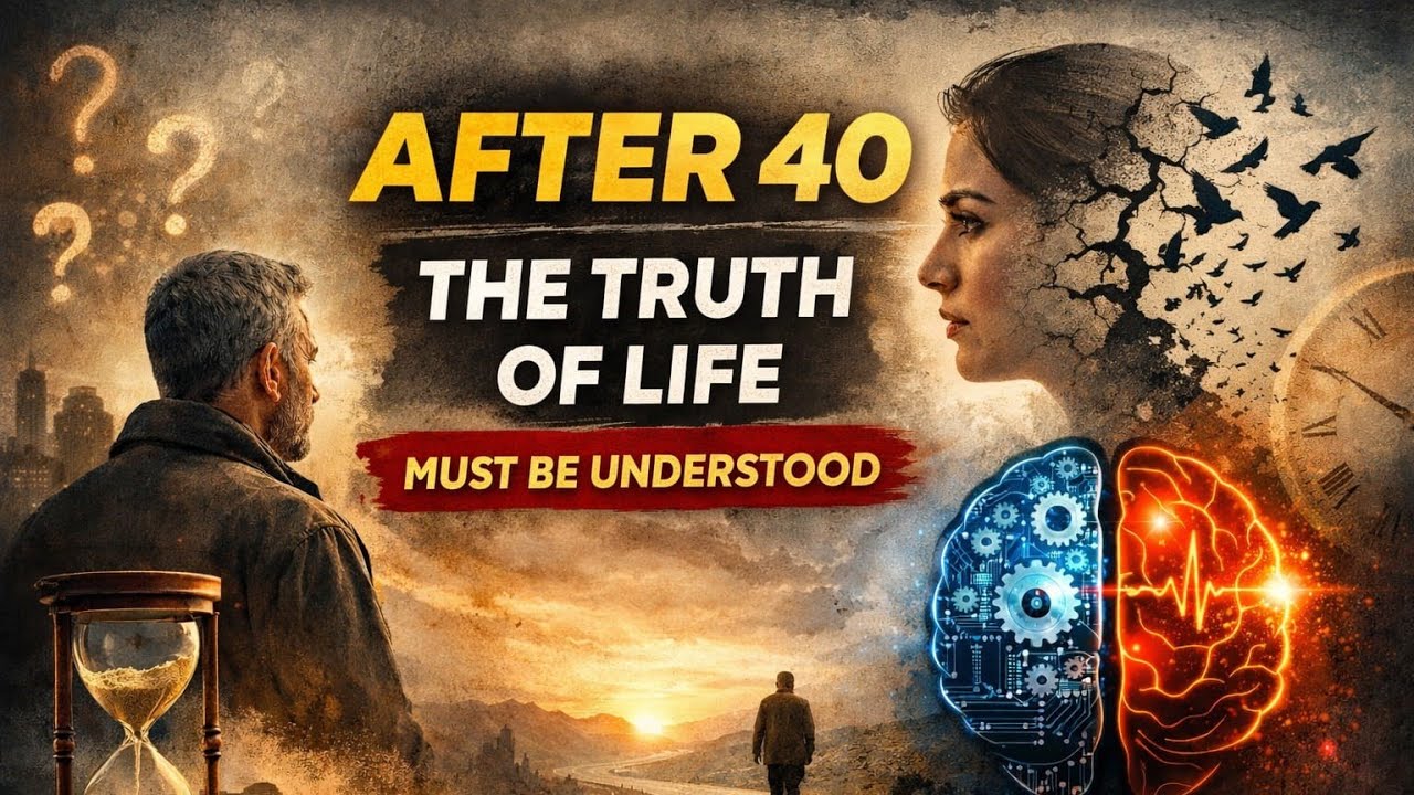 After 40, Life Feels Different — Here’s Why Why Life Hits Different After 40 (Psychology Explained)