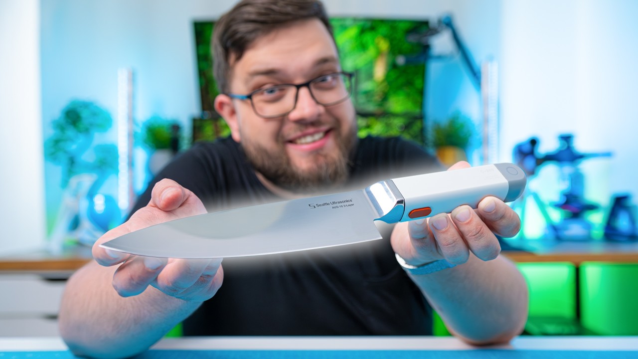 Kupiłem Rewolucyjny ULTRASONICZNY N&oacute;ż za 2019 zł