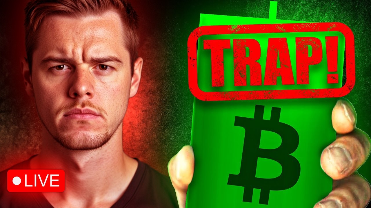 🚨 Erholungsphase bei BITCOIN gestartet! Boden oder doch Beginn vom B&auml;renmarkt? I LIVE TRADING