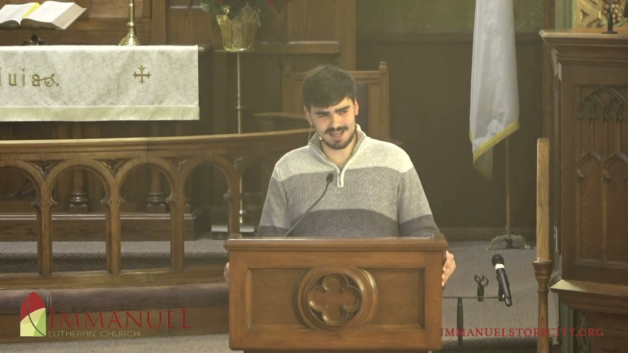 Immanuel Lutheran Story City || Connor Freerks || Message 2.15.26
