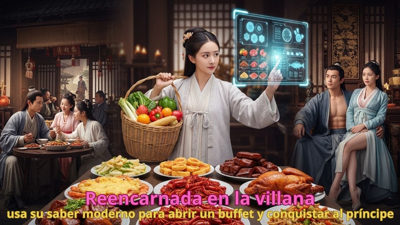 Réincarnée en vilaine, elle use de son savoir moderne pour ouvrir un buffet et séduire le prince
