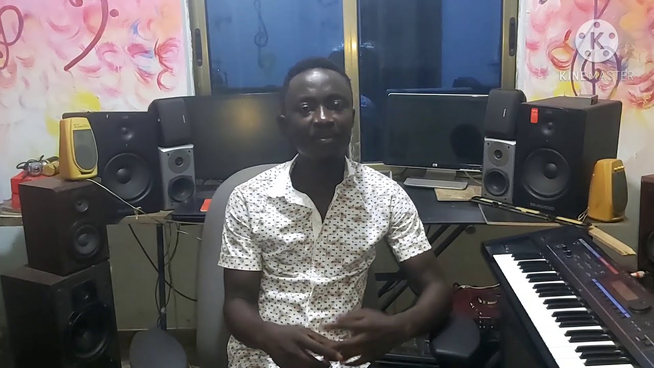 Jane and Bernice keyboards lessons waka de3 may3 Nyinaa from Obeng