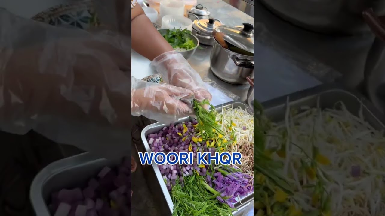នំបញ្ចុកស្រូបទឹកផ្អែម​ ពិបាករកញ៊ាំណាស់នៅភ្នំពេញ​ ឥឡូវបានមីងអ្នកខេត្តបន្ទាយមានជ័យ​ នំបញ្ចក907