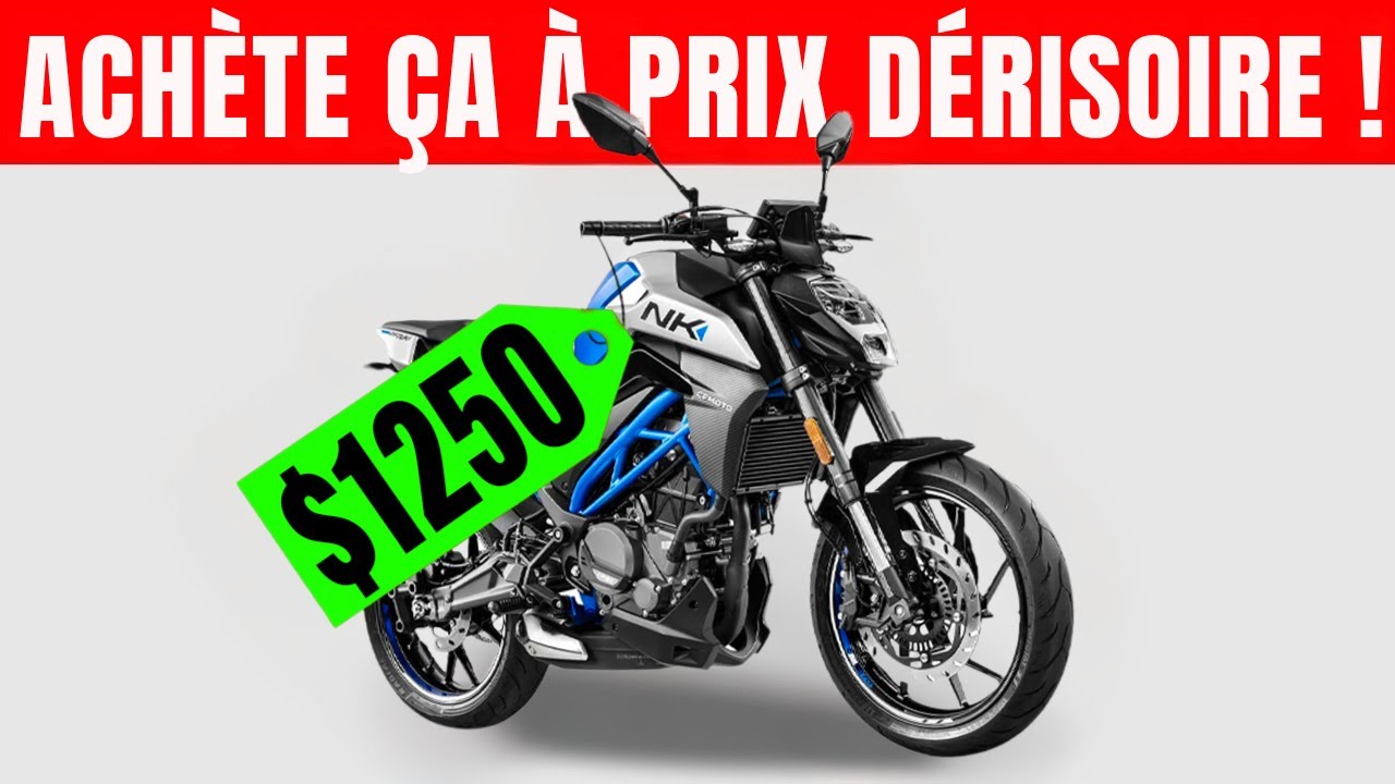 15 Motos Neuves Les Moins Ch&egrave;res &agrave; Acheter En 2025
