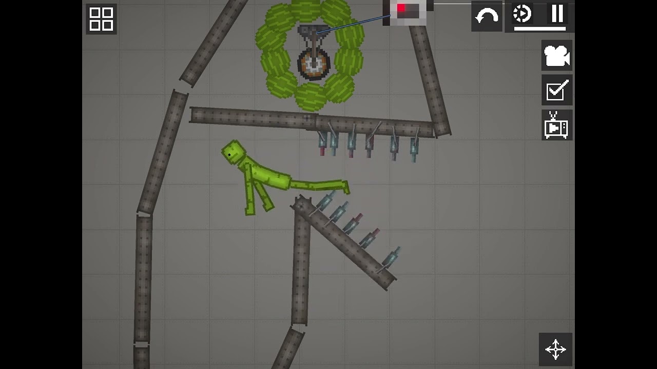 Showing my saves in melon playground - Epilepsy warning! Flashing light