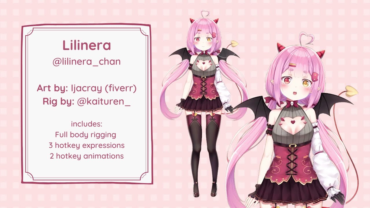 [Live2D] Lilinera VTuber Showcase (July 2021)