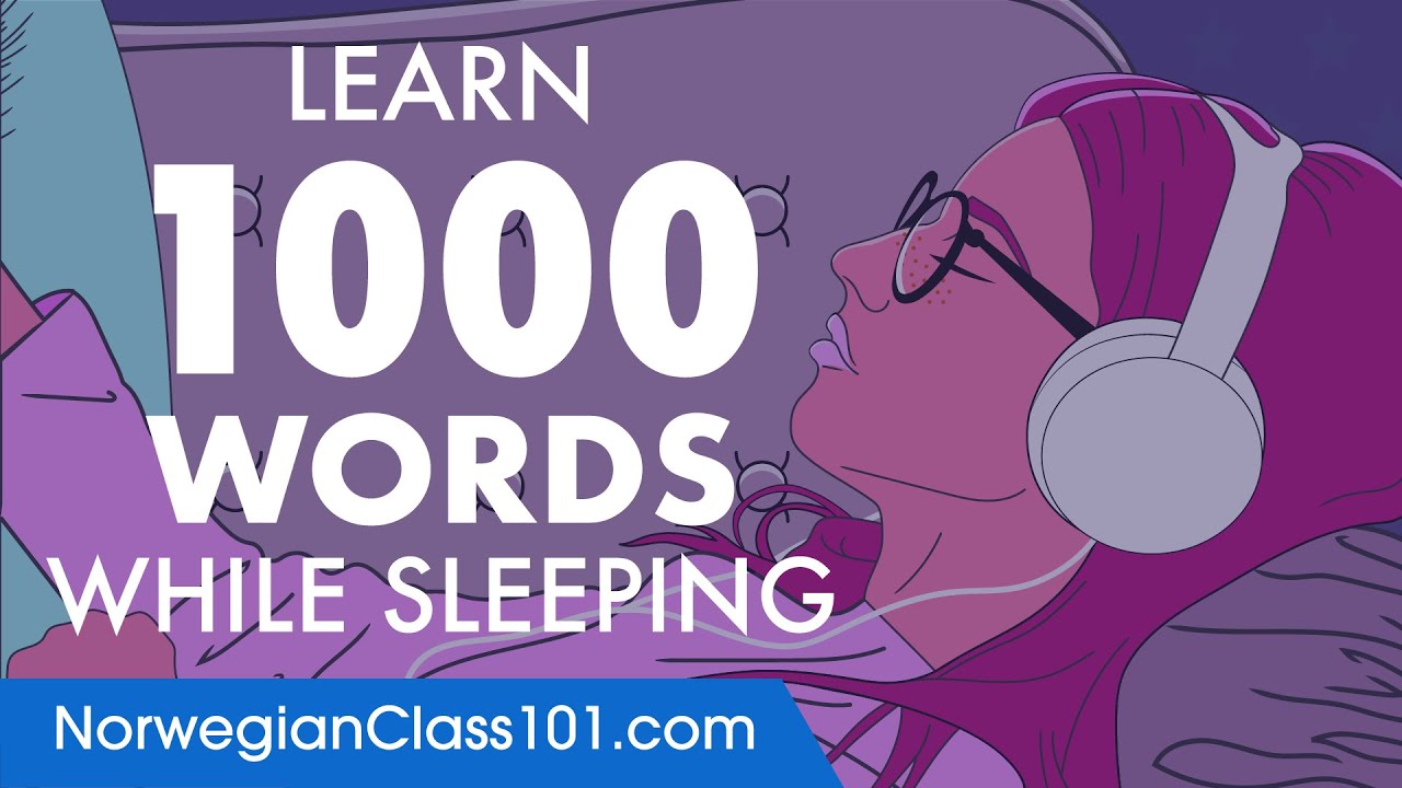 Norwegian Conversation: Learn while you Sleep with 1000 words