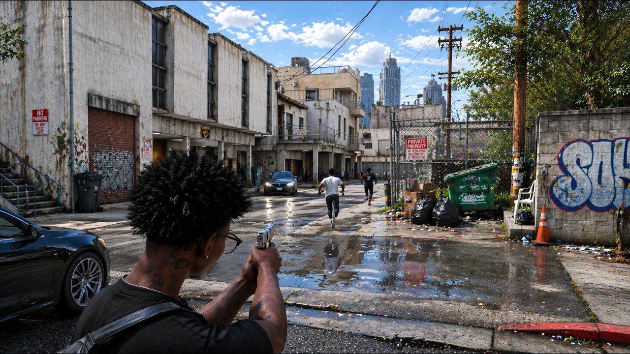 Я убил 2 человек на своей ПЕРВОЙ сценке (The Lands).