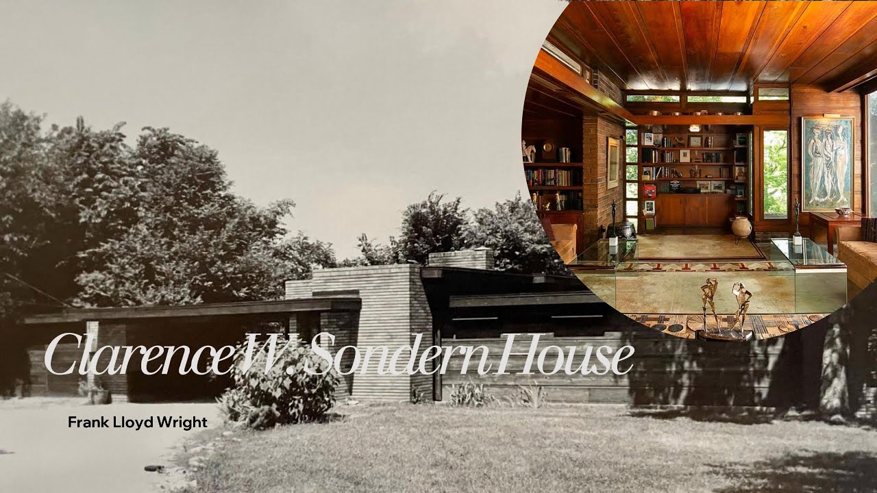 Frank Lloyd Wright's Hidden Gem Will Surprise You!  The Clarence W. Sondern House