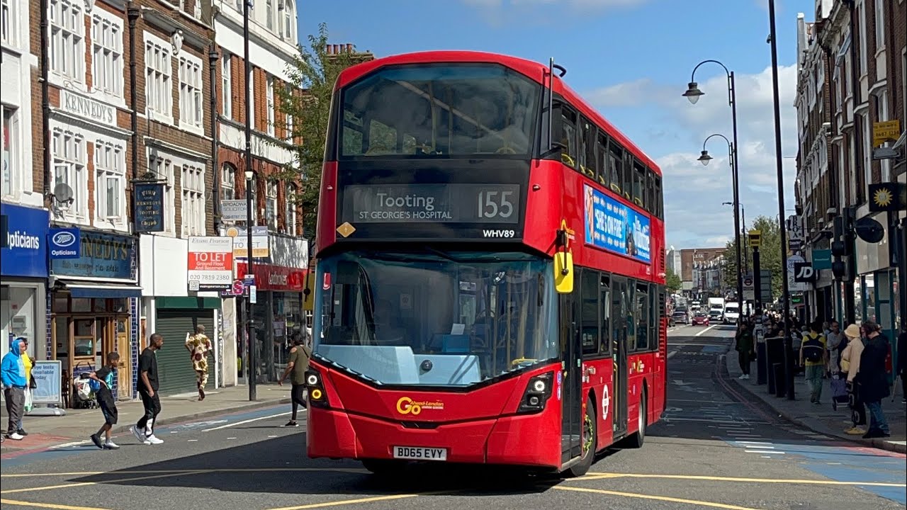 London Buses at Tooting Broadway 21/08/23