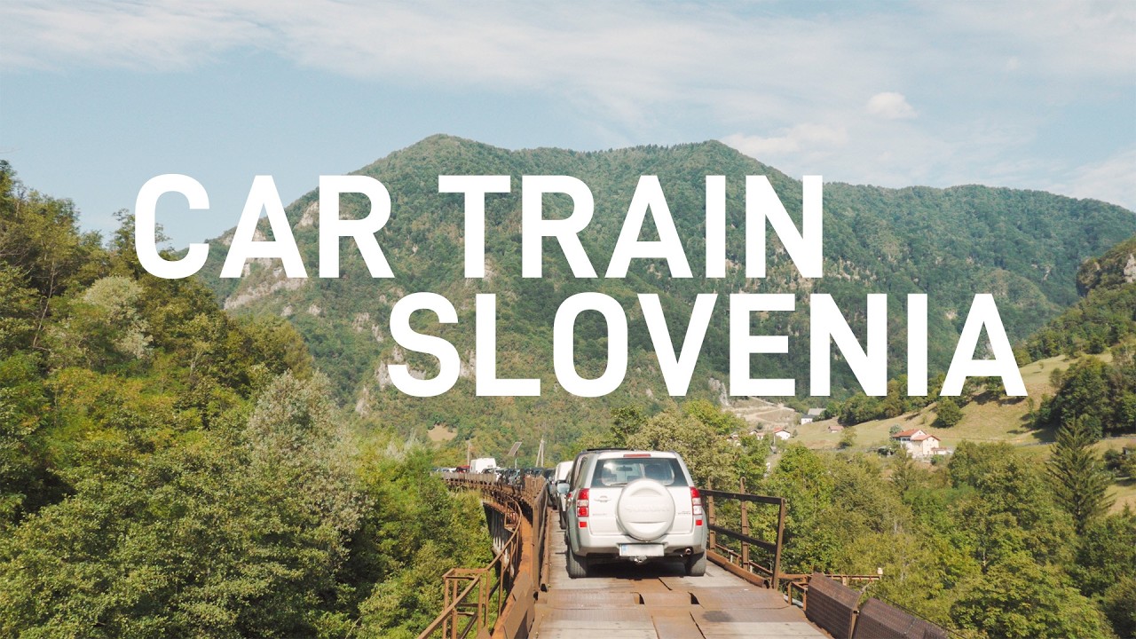Taking a CAR TRAIN in Slovenia