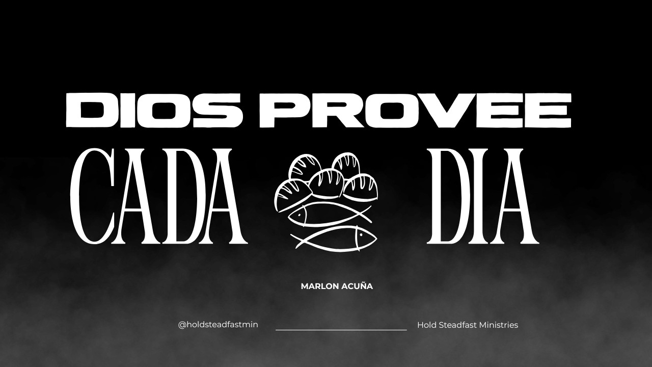 Dios Provee Cada Dia | Marlon Acuña