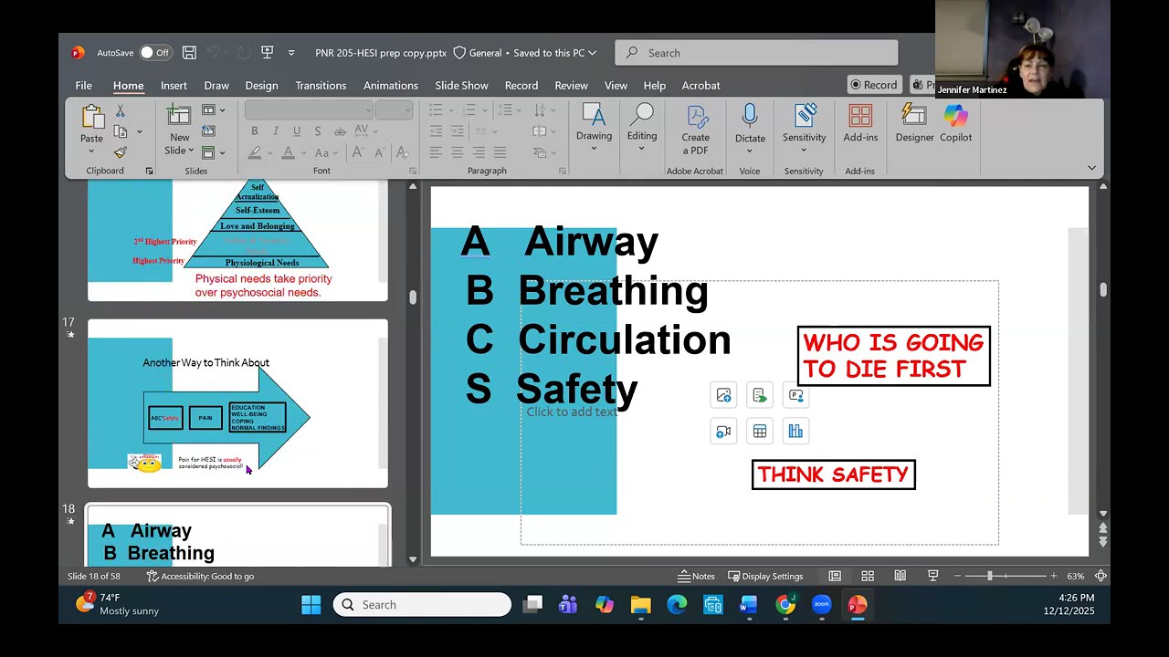 PNR205 HESI Review 12/12/2025