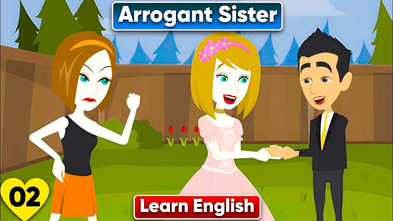 Arrogant Sister Part 02 | Animated stories | English Story | English Conversation | Parvi English
