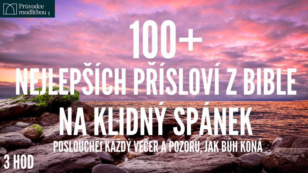 Přehrávej afirmace s Božím slovem denně, pozoruj, jak Bůh koná | Verše z Bible | Průvodce modlitbou