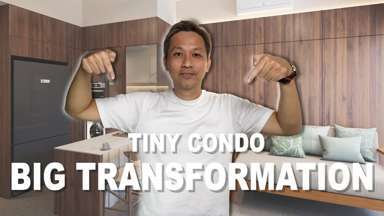 (Часть 1) Крошечная квартира, БОЛЬШОЕ преображение | Квартира с 1 спальней в Pasir Ris | Серия пр...