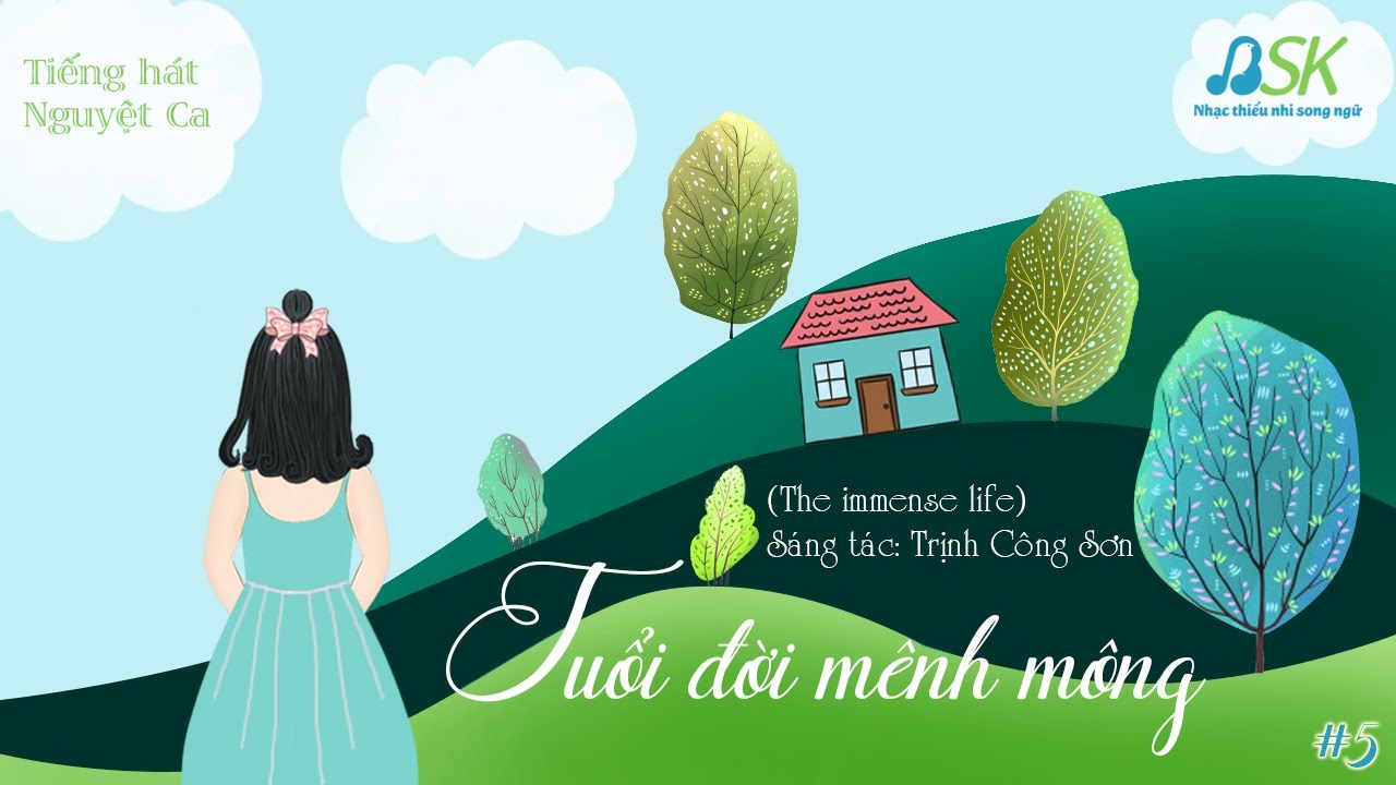 Tuổi Đời Mênh Mông (song ngữ) | Tiếng hát Nguyệt Ca | Trịnh Công Sơn | lyrics video