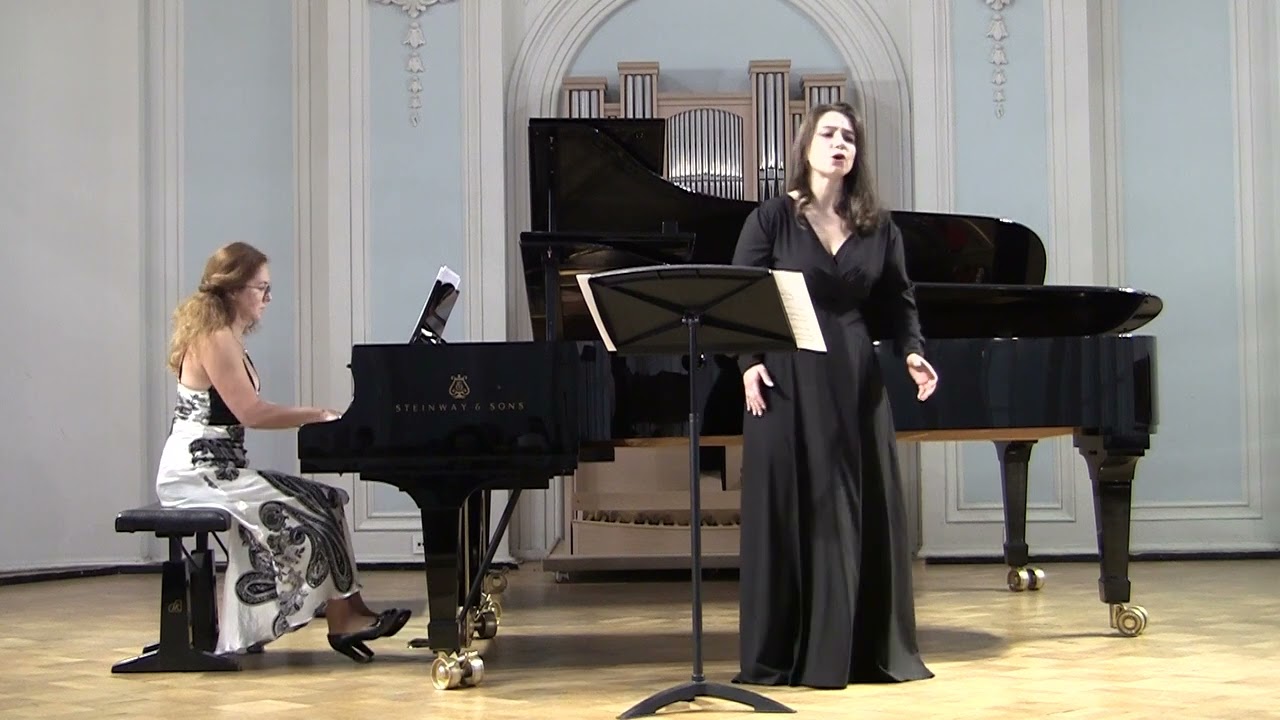 Ж.Массне, Испанская ночь. Исп. Е.Семёнова (сопрано), Н.Белькова (фортепиано)