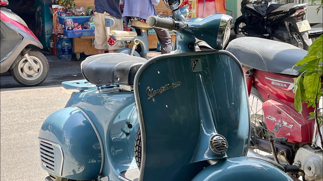 Vespa Standard. Xe đẹp. Đồ zin nhiều. Giá dễ chơi. Bao rút hồ sơ