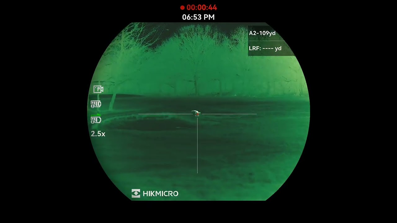 HIKMICRO SX60L thermal scope.