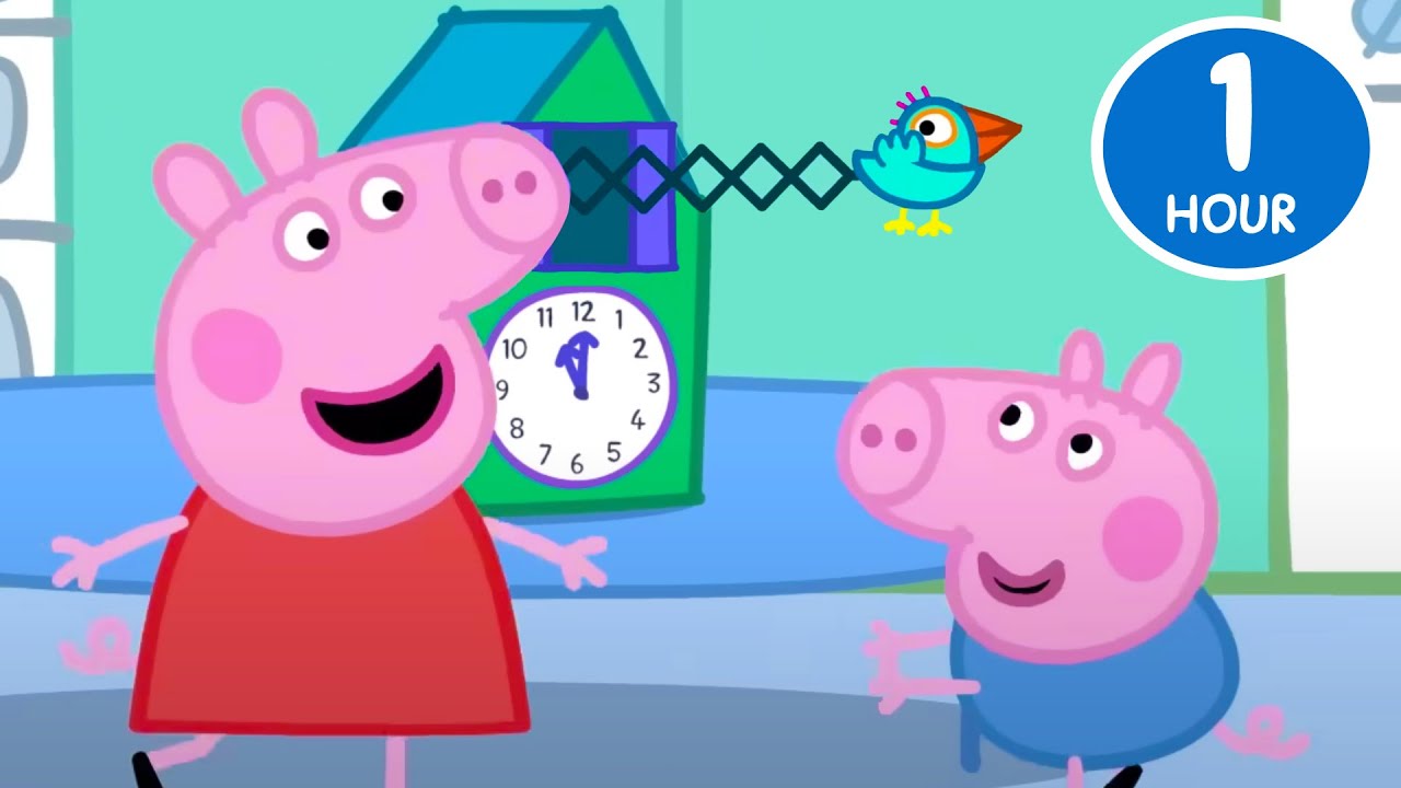 Peppa and George Play with a Cuckoo Clock | Story for Kids | Kids Cartoons | Peppa Pig Videos