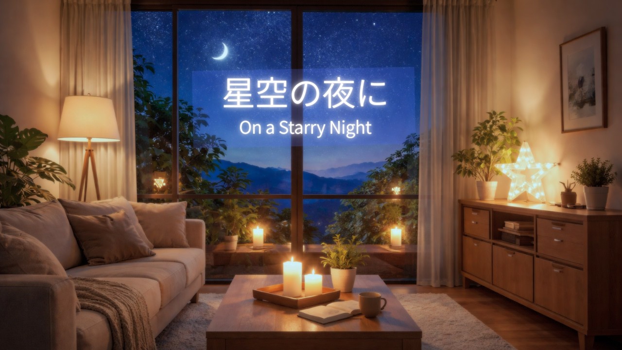 【夜BGM】星空の夜に 願いを | Starry Sky Wishes