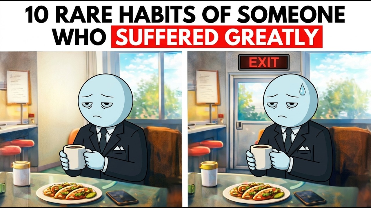 10 Rare Habits of People Who Have Suffered Deeply...