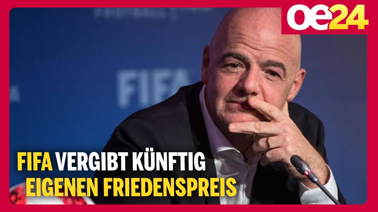 FIFA vergibt k&uuml;nftig eigenen Friedenspreis