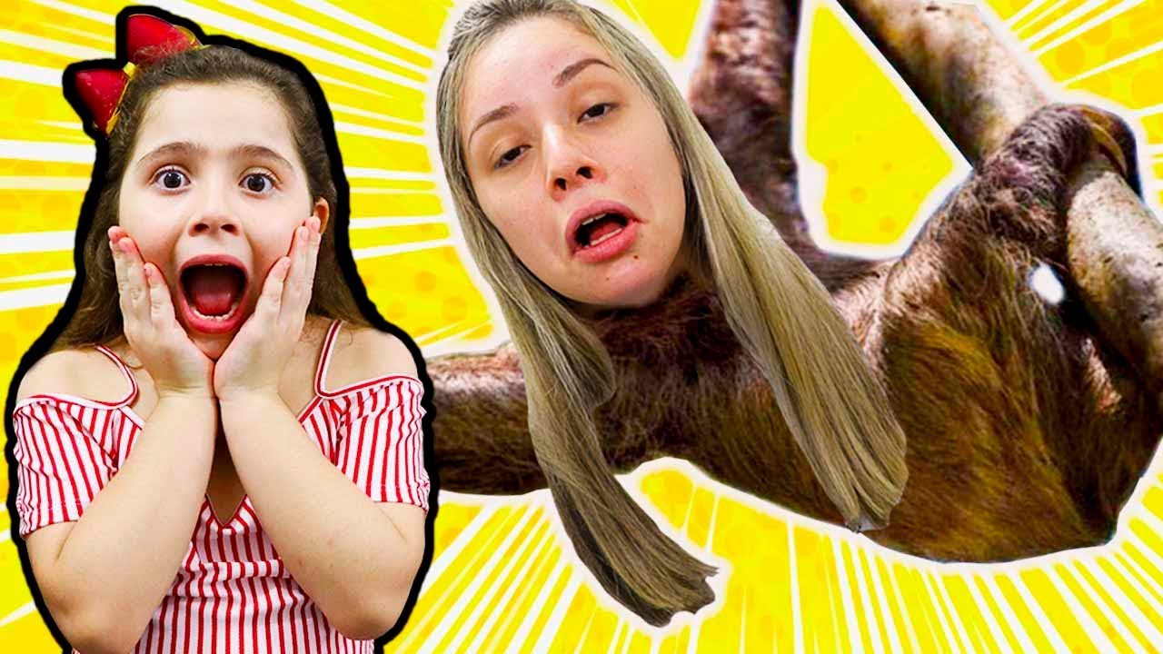 HELOÍSA EM UMA HISTORIA ENGRAÇADA MINHA MÃE VIROU UM BICHO PREGUIÇA