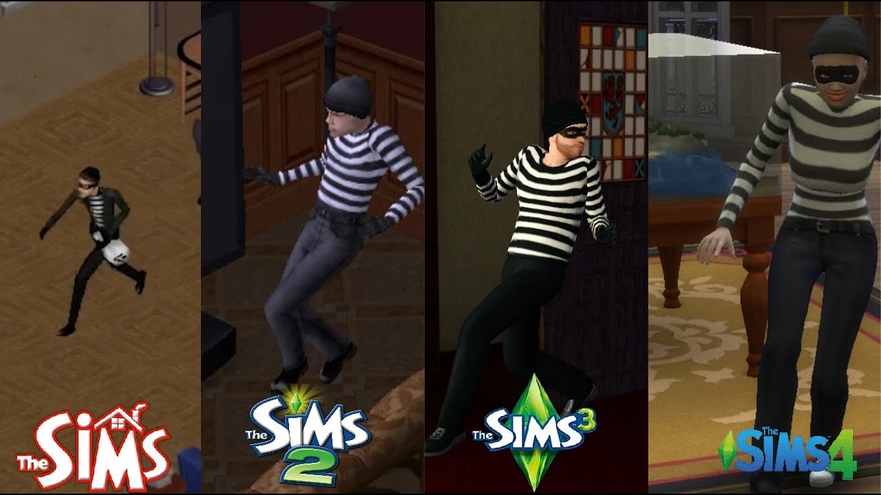 BURGLARS /WŁAMYWACZE Sims 1/Sims 2/Sims 3/Sims 4