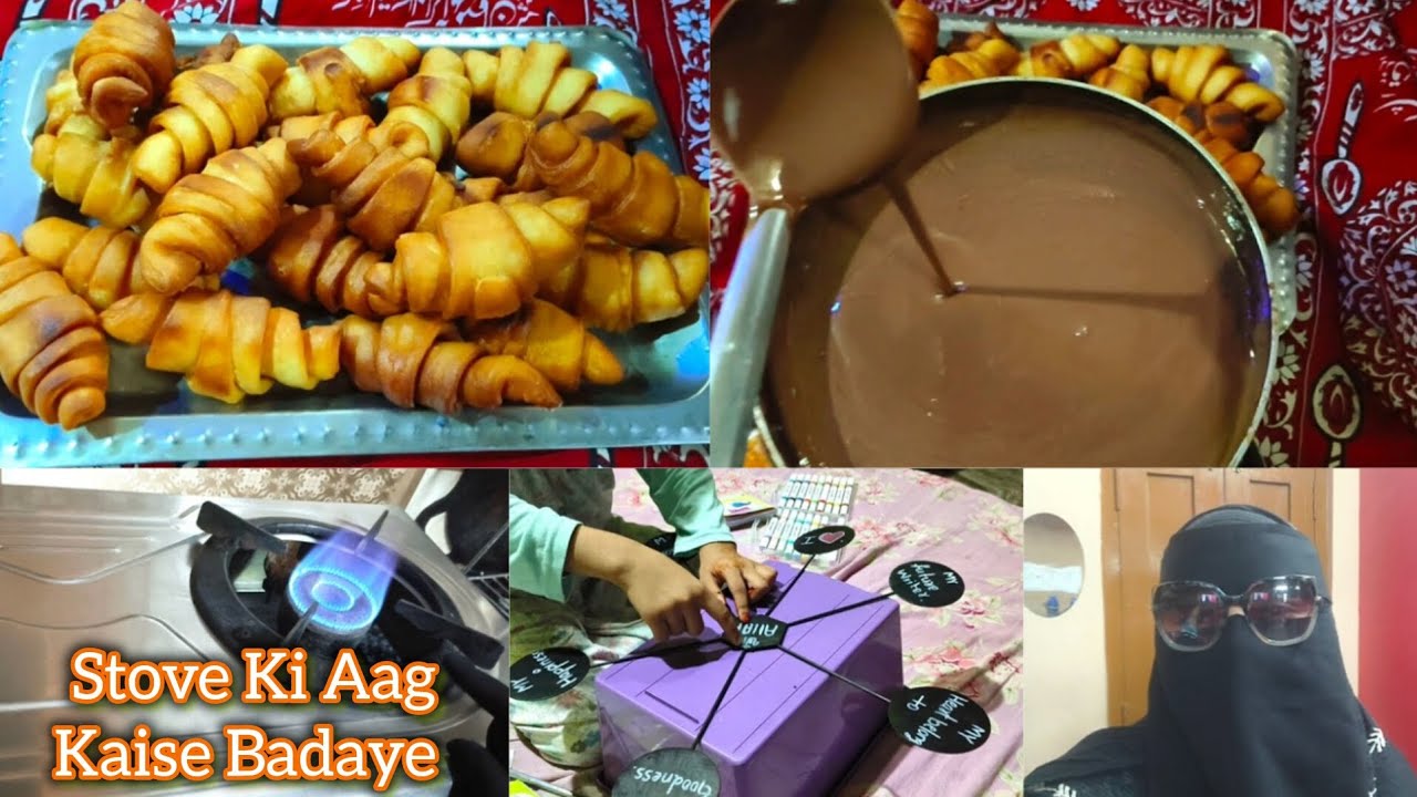 Hyderabadi Family Vlog | Croissant Recipe + Chocolate Syrup Recipe#vlog#recipe  