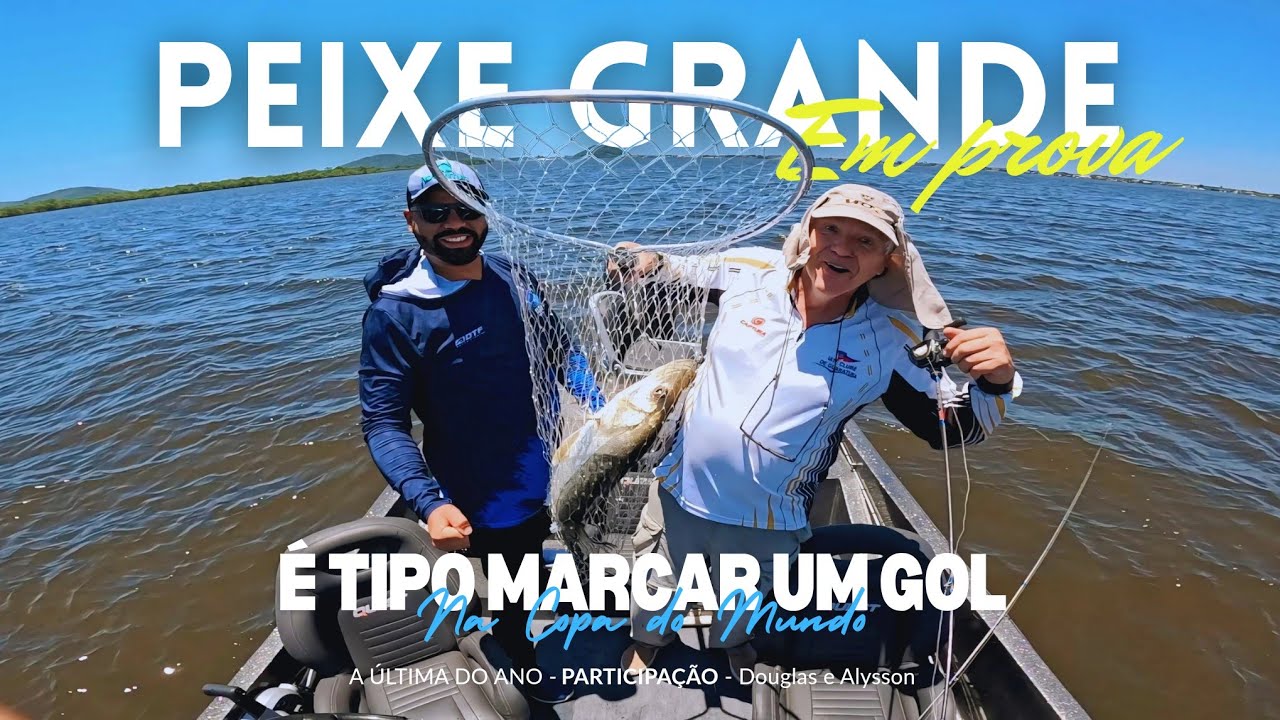 ULTIMO TORNEIO DO ANO | SERÁ QUE PEGAMOS UM TROFÉU? O peixe grande apareceu!